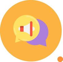 Audio Long Circle Icon vector