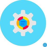 Infographic elements Long Circle Icon vector