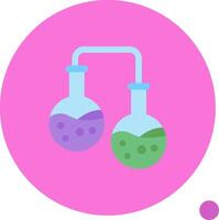 Experiment Long Circle Icon vector