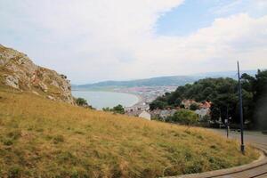 A view of the North Wales Coast near Llandudno photo