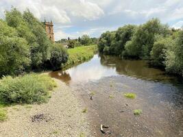 A view of the River Dee at Bangor photo