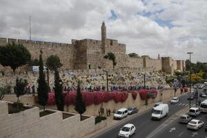 A view of Jerusalem in Israel photo