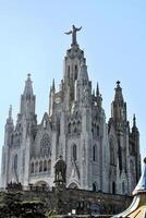 A view of Barcelona Cathedral photo