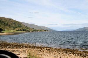 A view of the Scotland Countryside near Glenfinnan photo