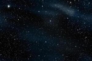 AI generated seamless texture and full-frame background of starry night sky, neural network generated image photo