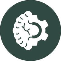 icono de vector de cerebro