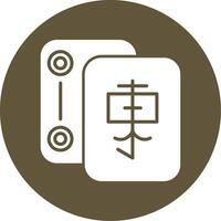 Mahjong Vector Icon