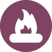 Campfire Vector Icon