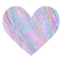 Blue shiny marble heart.Design for Valentines day png