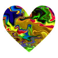 Blue shiny marble heart.Design for Valentines day png