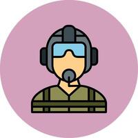 Pilot Vector Icon