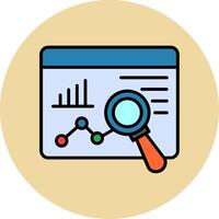 Market Research Vector Icon