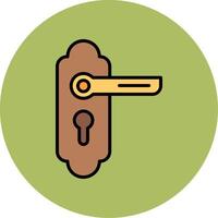 Door Knob Vector Icon