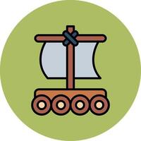 Raft Vector Icon