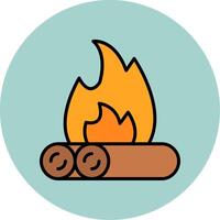 Campfire Vector Icon