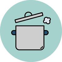 Cooking Pot Vector Icon