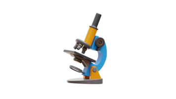 une microscope sur une transparent Contexte png