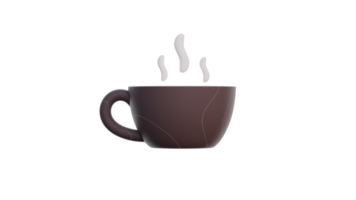 een kop van koffie Aan een transparant achtergrond png