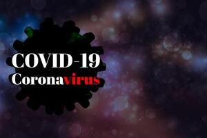 Abstract background of Coronavirus disease photo