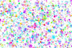 Abstract background with muticolor spots photo