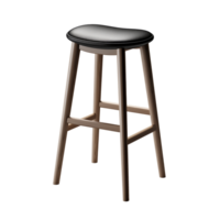 ai generato bar sgabello. scandinavo moderno minimalista stile. trasparente sfondo, isolato Immagine. png