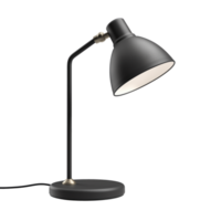 AI generated Desk lamp. Scandinavian modern minimalist style. Transparent background, isolated image. png