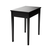 ai generiert Akzent Tisch. skandinavisch modern minimalistisch Stil. transparent Hintergrund, isoliert Bild. png