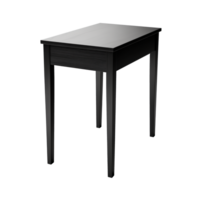 ai gegenereerd accent tafel. Scandinavisch modern minimalistische stijl. transparant achtergrond, geïsoleerd afbeelding. png