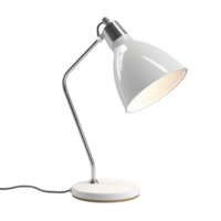 AI generated Desk lamp. Scandinavian modern minimalist style. Transparent background, isolated image. png