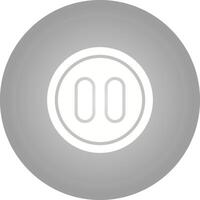Pause Button Vector Icon