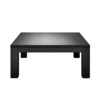 ai gegenereerd koffie tafel. Scandinavisch modern minimalistische stijl. transparant achtergrond, geïsoleerd afbeelding. png