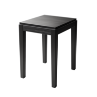 AI generated Accent Table. Scandinavian modern minimalist style. Transparent background, isolated image. png