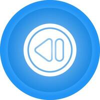 Rewind Button Vector Icon