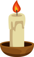 Kerzensymbol flach png