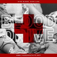 Blood Drive Volunteer Template for Linkedin Post