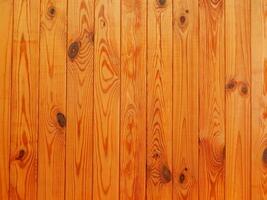 Natural timber planks covered with wood varnish photo