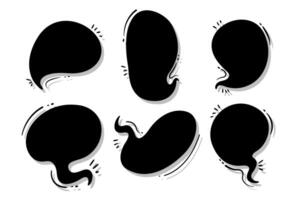 Chat Bubble Elements Vector Collection