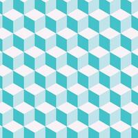 Geometric seamless patterns. Abstract geometric hexagonal graphic design print 3d cubes pattern. Seamless geometric cubes pattern. vector
