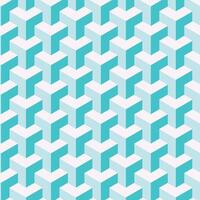 Geometric seamless patterns. Abstract geometric hexagonal graphic design print 3d cubes pattern. Seamless geometric cubes pattern. vector