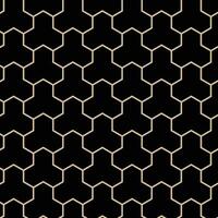 Geometric seamless patterns. Abstract geometric hexagonal graphic design print pattern. Seamless geometric cubes pattern. vector