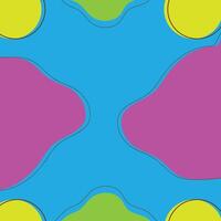 Abstract colorful pastel background. Minimal background design for social media poster, banner, wallpaper. vector