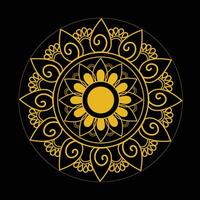 mandala art graphic vector