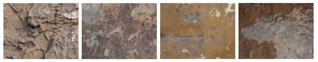 Includes a set of natural stone texture background images. photo