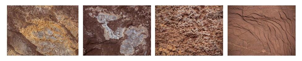 Includes a set of natural stone texture background images. photo