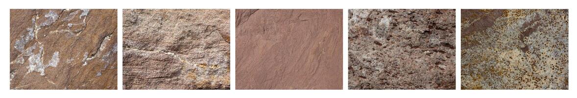 Includes a set of natural stone texture background images. photo