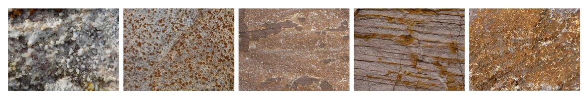 Includes a set of natural stone texture background images. photo