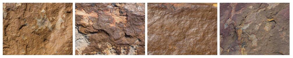 Includes a set of natural stone texture background images. photo