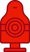 Shooting Target Vector Icon
