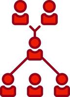 Hierarchy Vector Icon