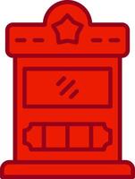 Ticket Box Vector Icon